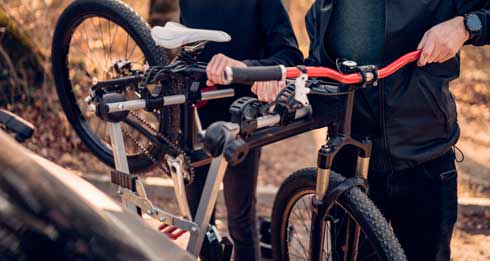 How to Lock Your Bike Rack in the Car