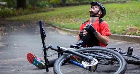 The Causes of Falling off a Bicycle