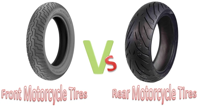 What Is the Difference Between Front and Rear Motorcycle Tires