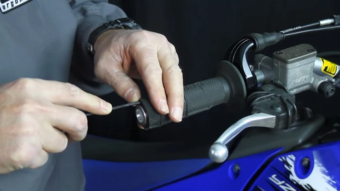 How to Remove Glued on Motorcycle Grips