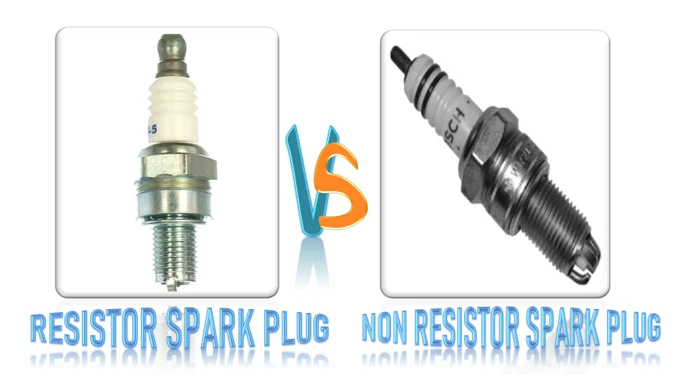 resistor vs non resistor spark plug