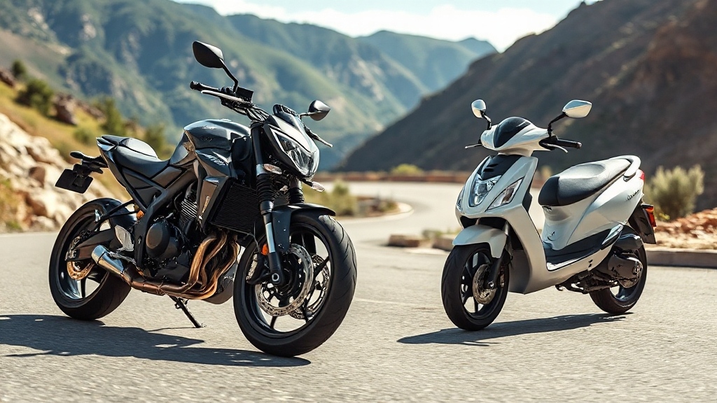 Motorcycle vs Scooter