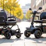 electric wheelchair vs mobility scooter