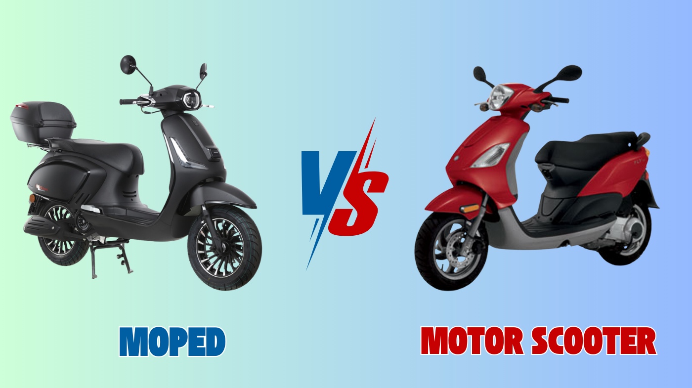 moped vs motor scooter