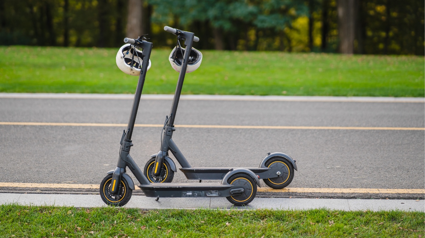 can you ride an e scooter on the road