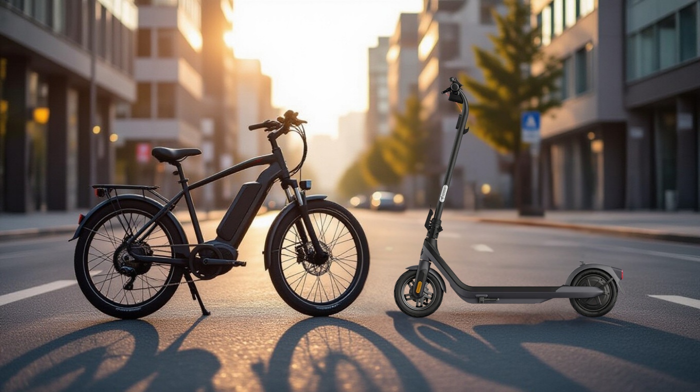 electric bike vs scooter