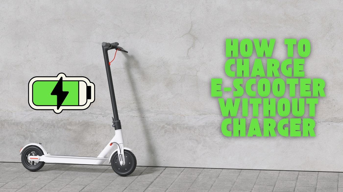 how to charge e scooter without charger