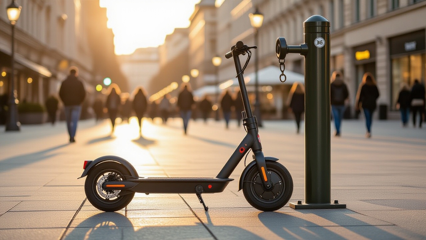 how to keep electric scooter from being stolen