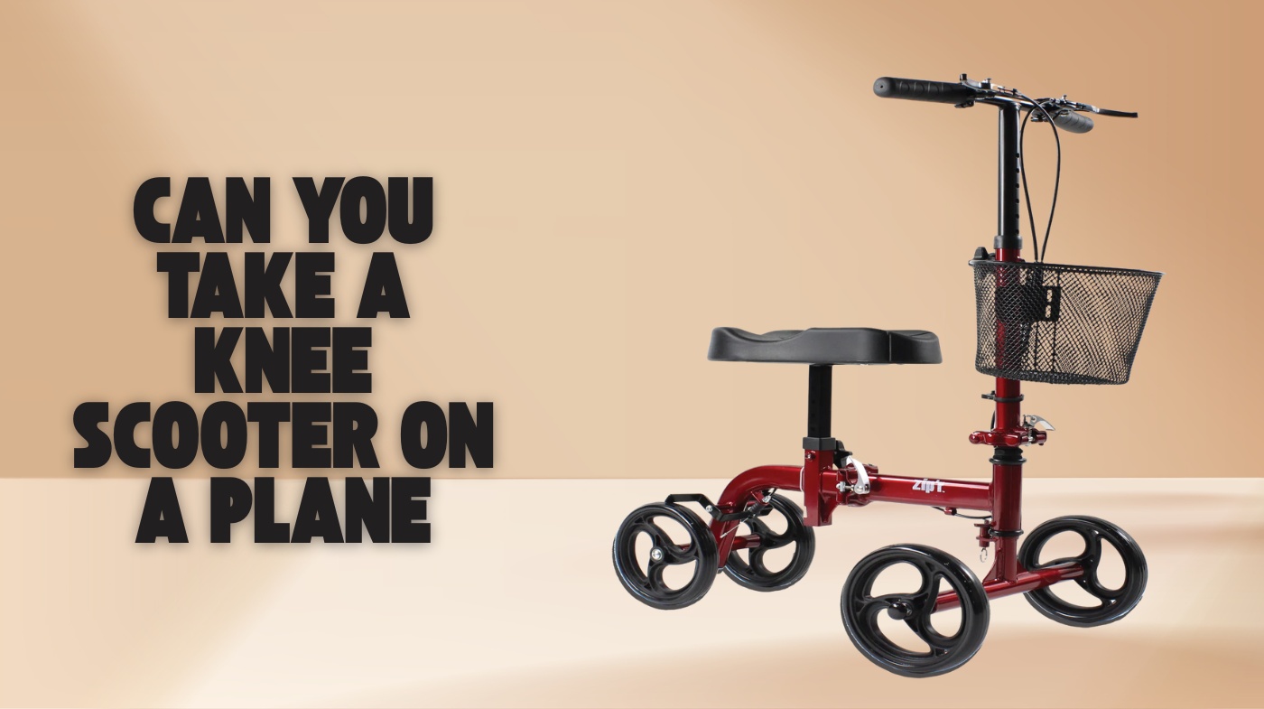 can you take a knee scooter on a plane