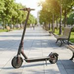 can you ride an e scooter on the sidewalk