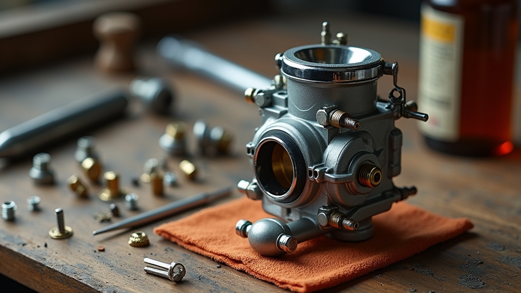 Detailed Cleaning Process for Carburetor Parts