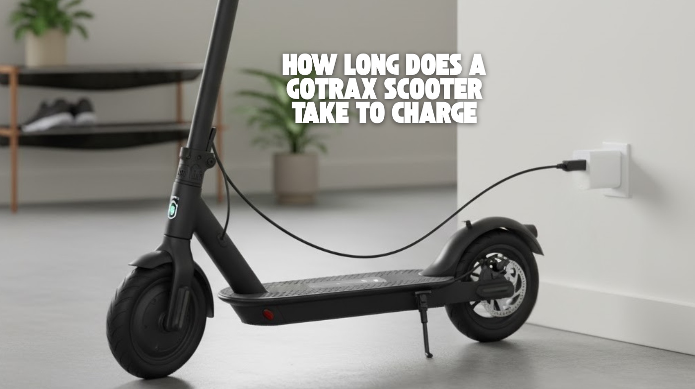 how long does a gotrax scooter take to charge