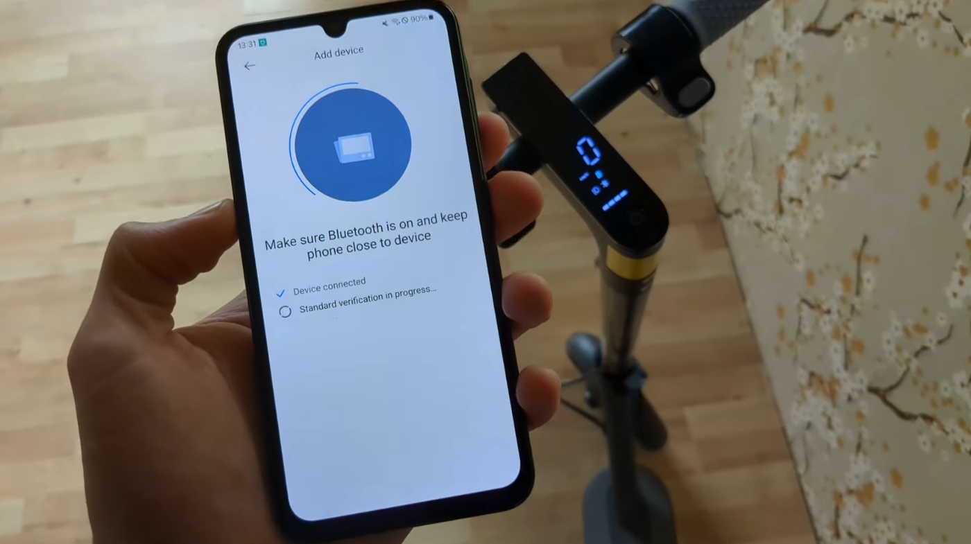 how to connect scooter to app