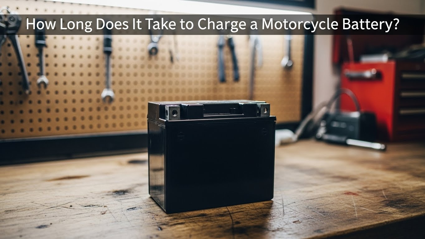 how long does it take to charge a motorcycle battery