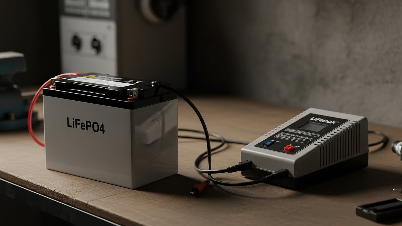 can i charge a lifepo4 battery with a normal charger