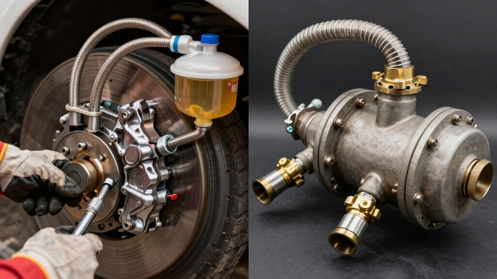 hydraulic versus pneumatic braking systems