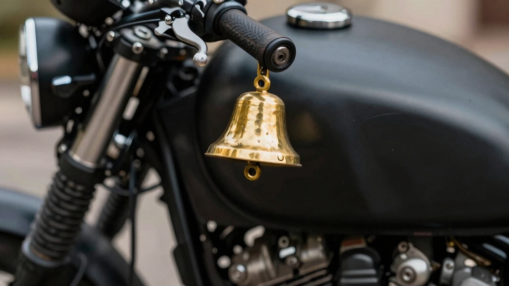 helmet mounted warning chime