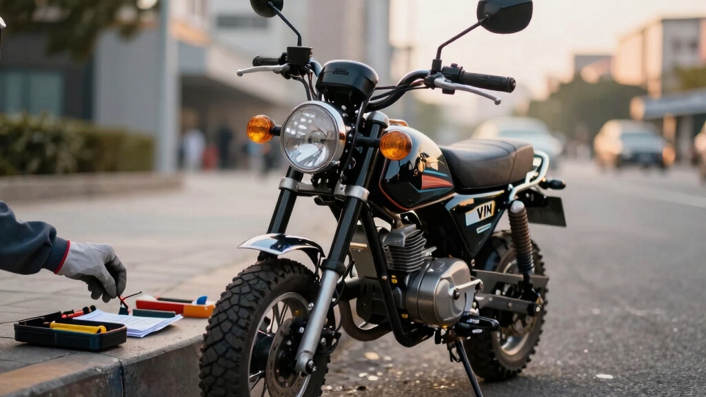 comply with motorcycle registration requirements