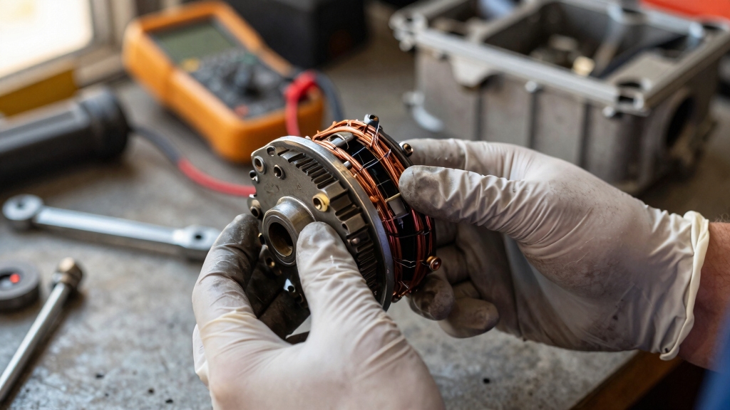 test atv stator output