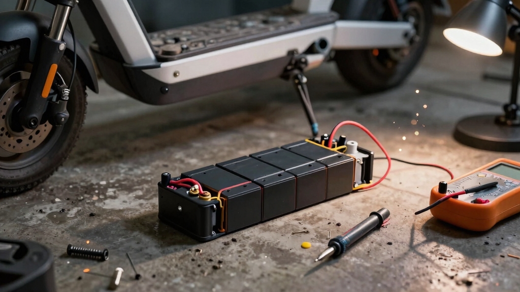 troubleshoot dead scooter battery