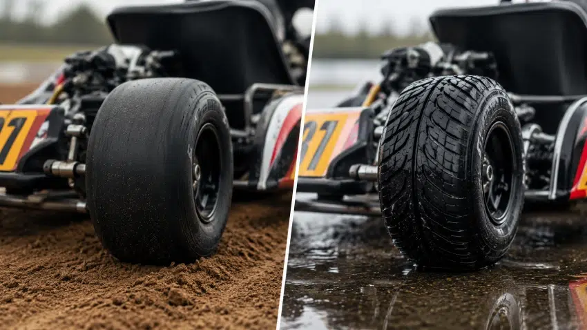 Choosing the Right Tires for Rainy Dirt Karting