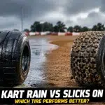 Go Kart Rain vs Slicks on Dirt