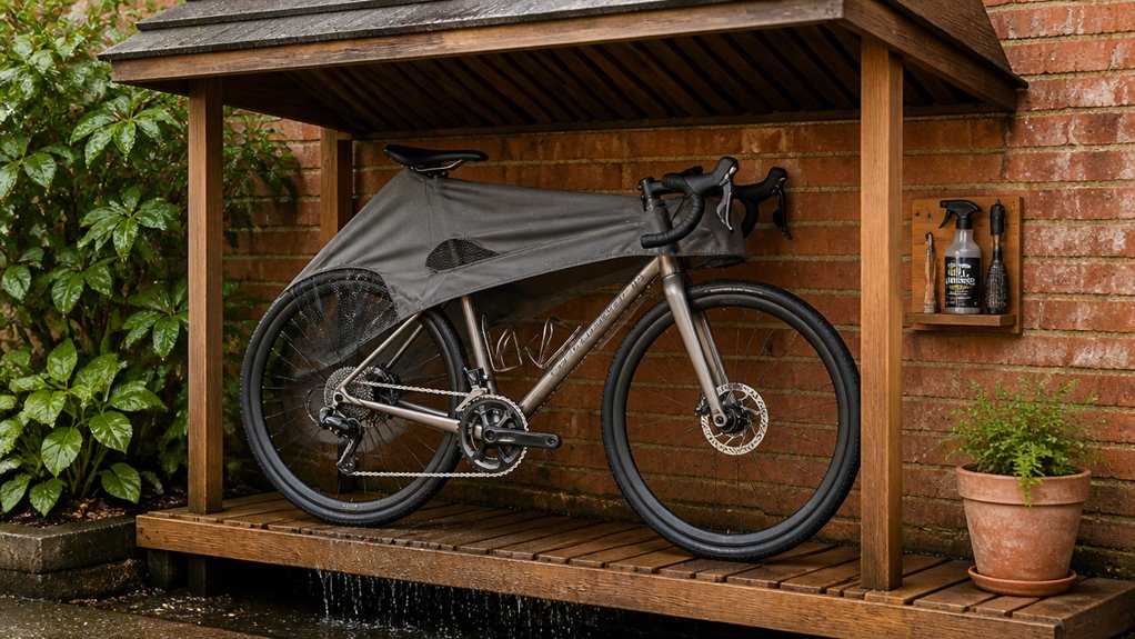 protect bike with waterproof cover