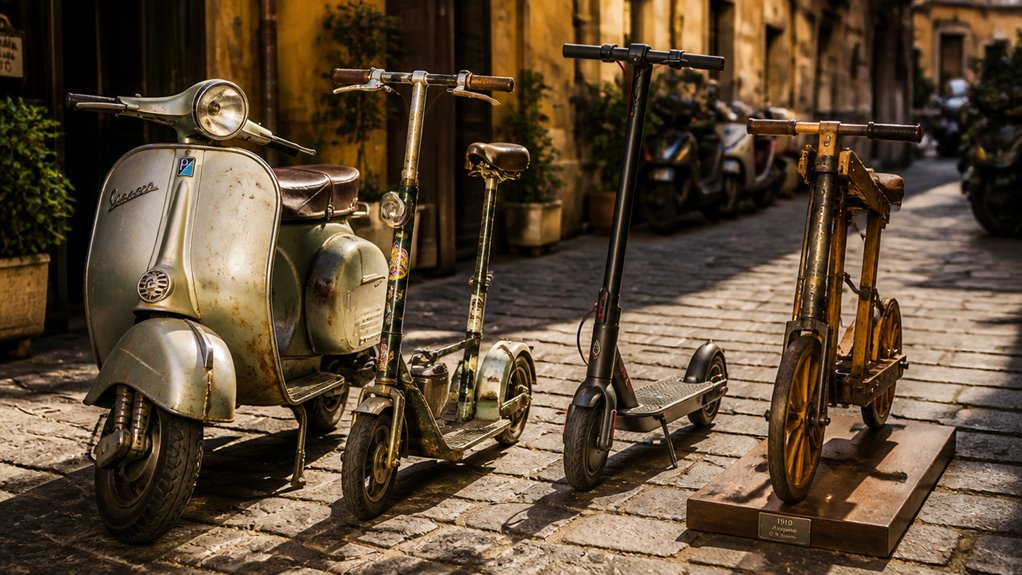 evolution of scooter transportation