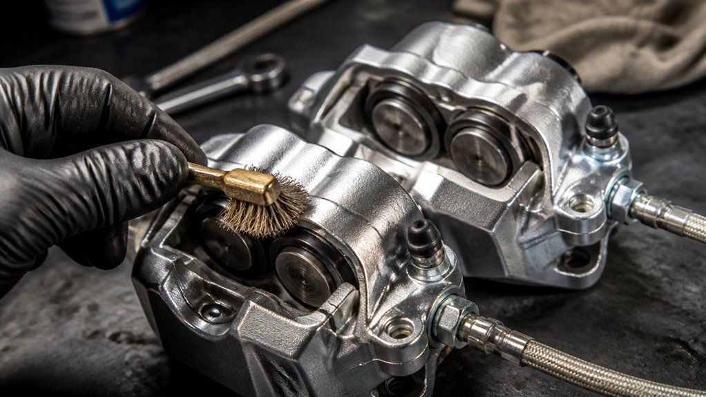 thorough degreasing rust removal