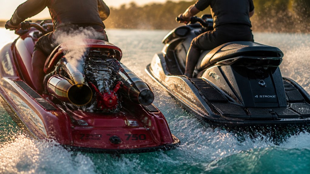 two stroke versus four stroke